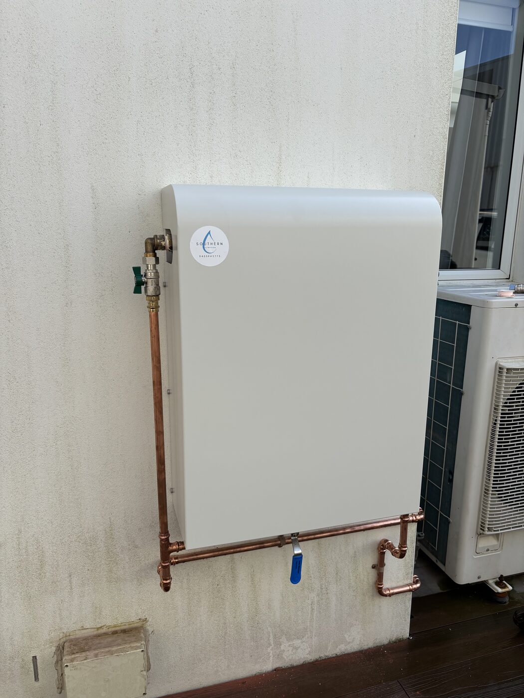 20 inch 3 Stage Whole House System (Powder Coated) installed by Southern Filtration — install 2