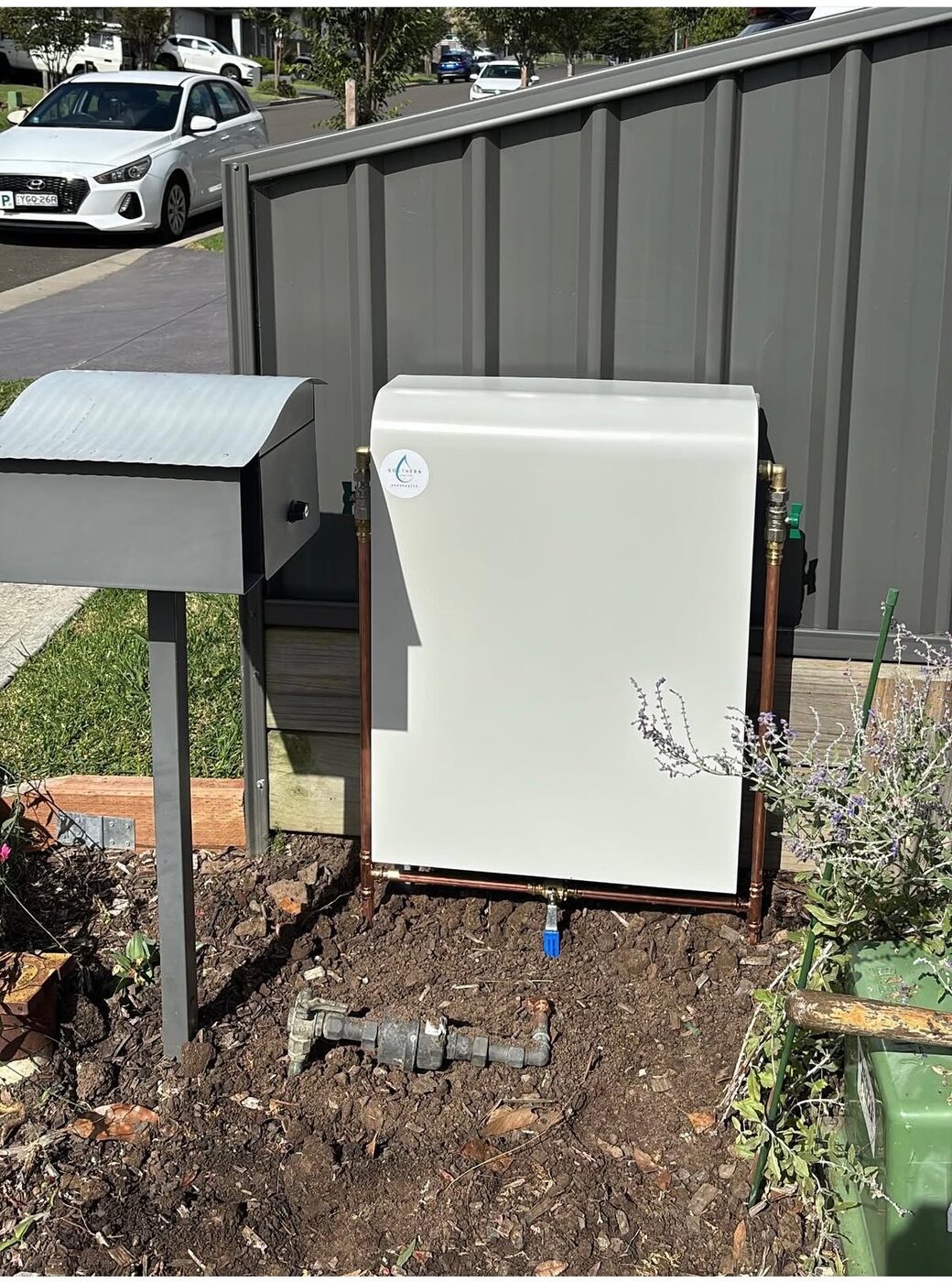 20 inch 3 Stage Whole House System (Powder Coated) installed by Southern Filtration — install 9