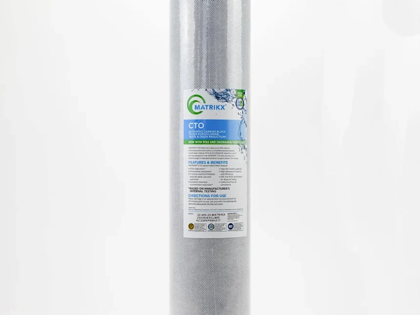 Matrik X Filter (PFAS Reduction) replacement cartridge from Southern Filtration