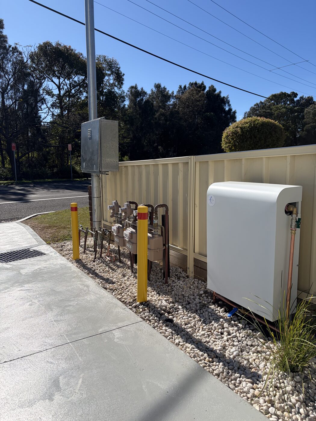 20 inch 3 Stage Whole House System (Powder Coated) installed by Southern Filtration — install 10
