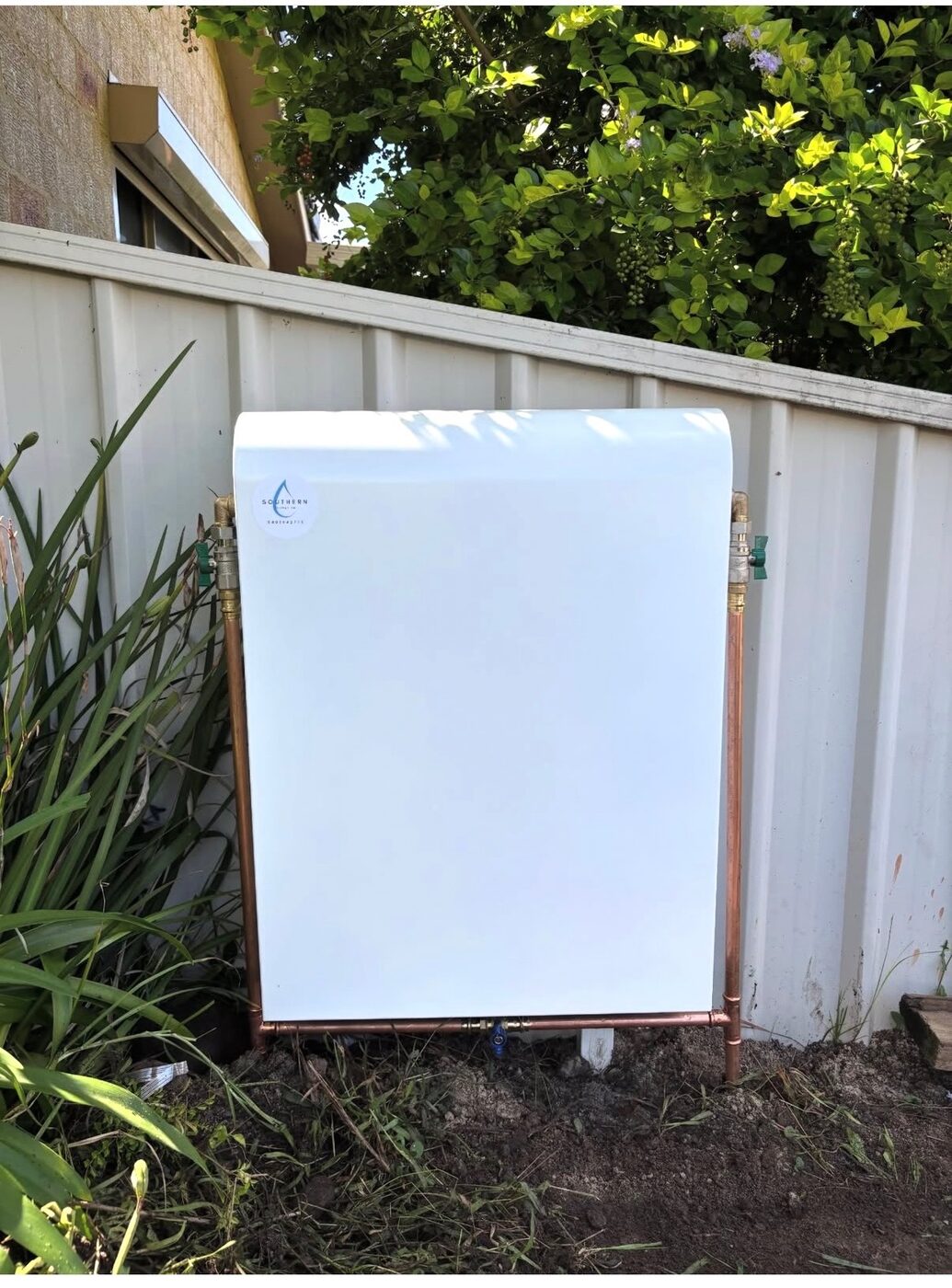 20 inch 3 Stage Whole House System (Powder Coated) installed by Southern Filtration — install 8
